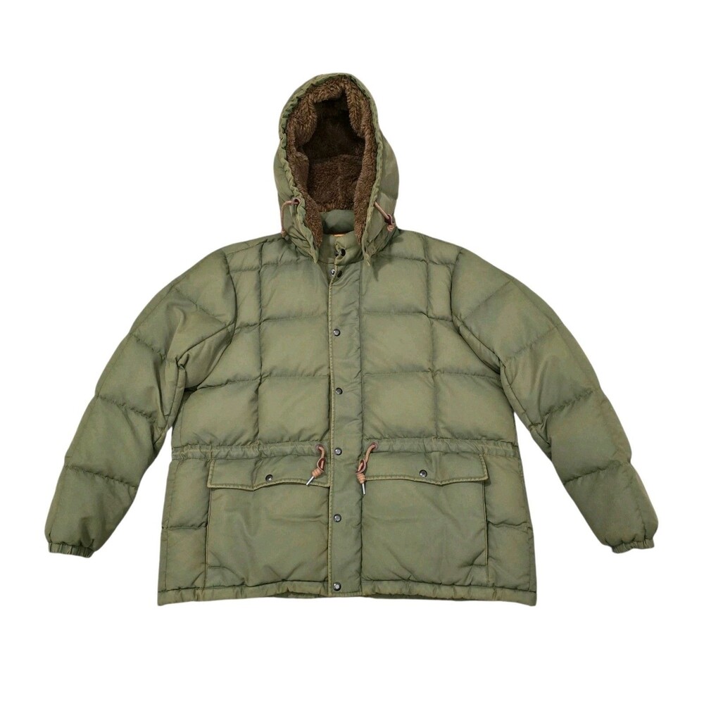 RRL Ralph Lauren Langdale Puffer Jacket Coat Mens Size XXL Green New With Tags